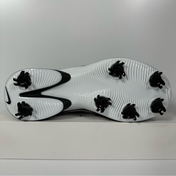 NIKE AIR ZOOM VICTORY TOUR 2 WOMENS GOLF SHOES SIZE 7.5 LEATHER REMOVABLE SPIKES - Picture 4 of 10